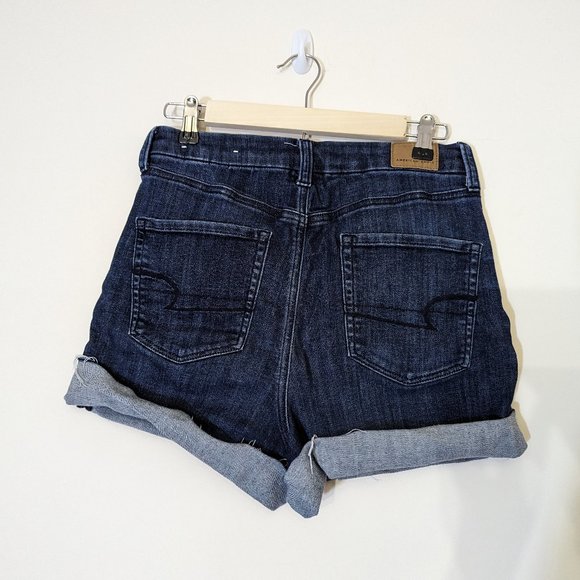 American Eagle Next Level Curvy Super Hi - Rise Shortie - Women's Size 8 - Picture 6 of 15